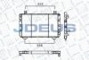 JDEUS RA0120201 Radiator, engine cooling